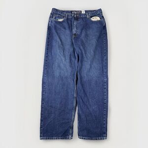 Vintage Nautica Super Baggy Medium Wash Jeans Men's 42x34 Y2K Skater